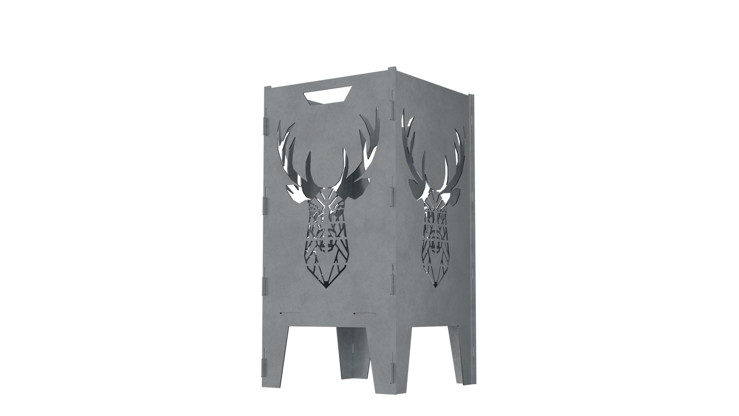 Feuerkorb Hirsch