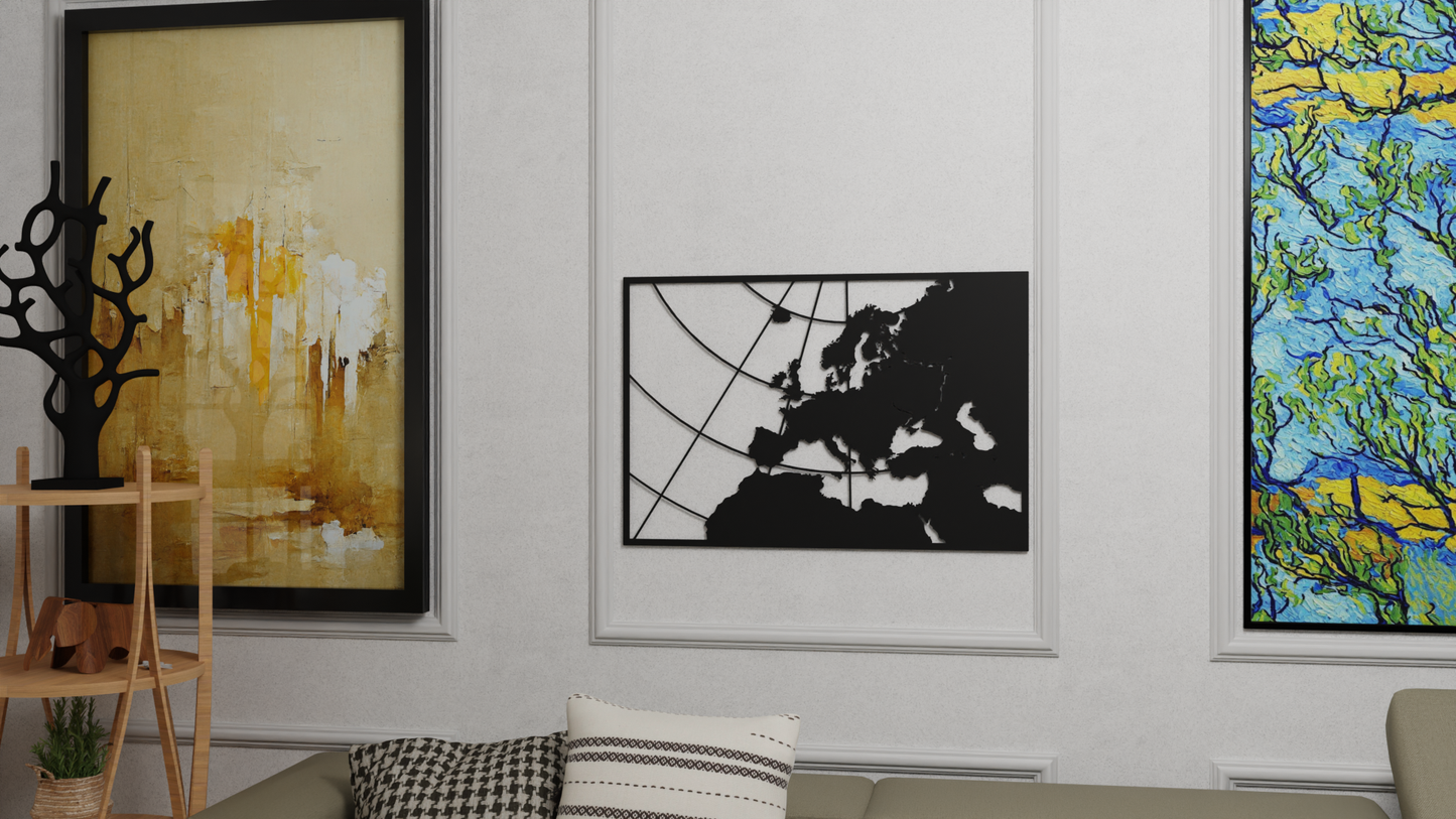 Wandbild "Europa"
