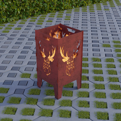 Feuerkorb Hirsch