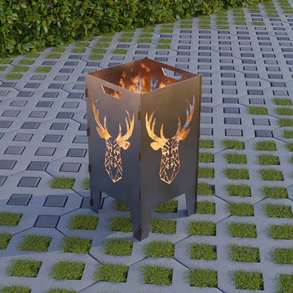 Feuerkorb Hirsch