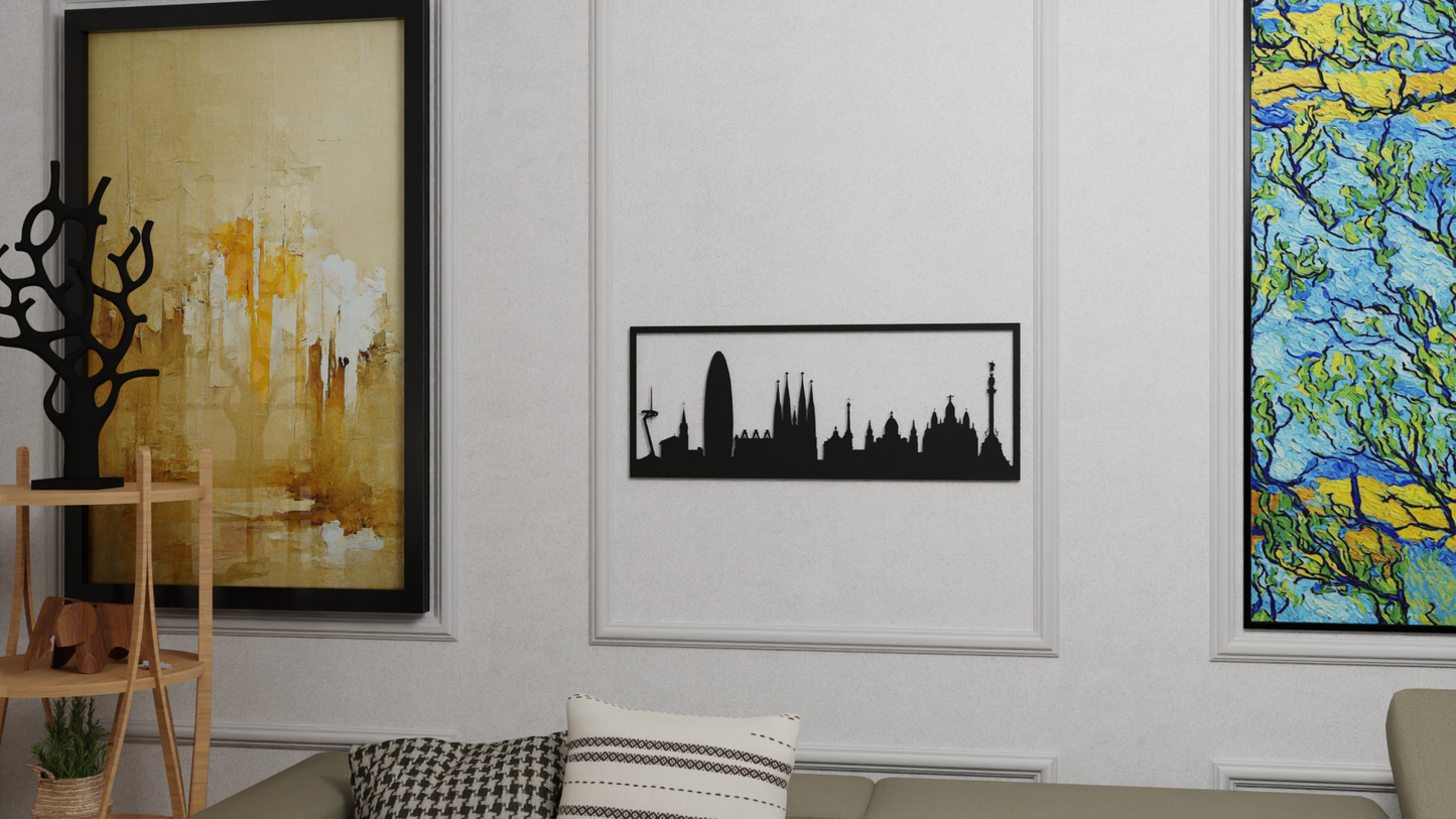 Wandbild "Barcelona"