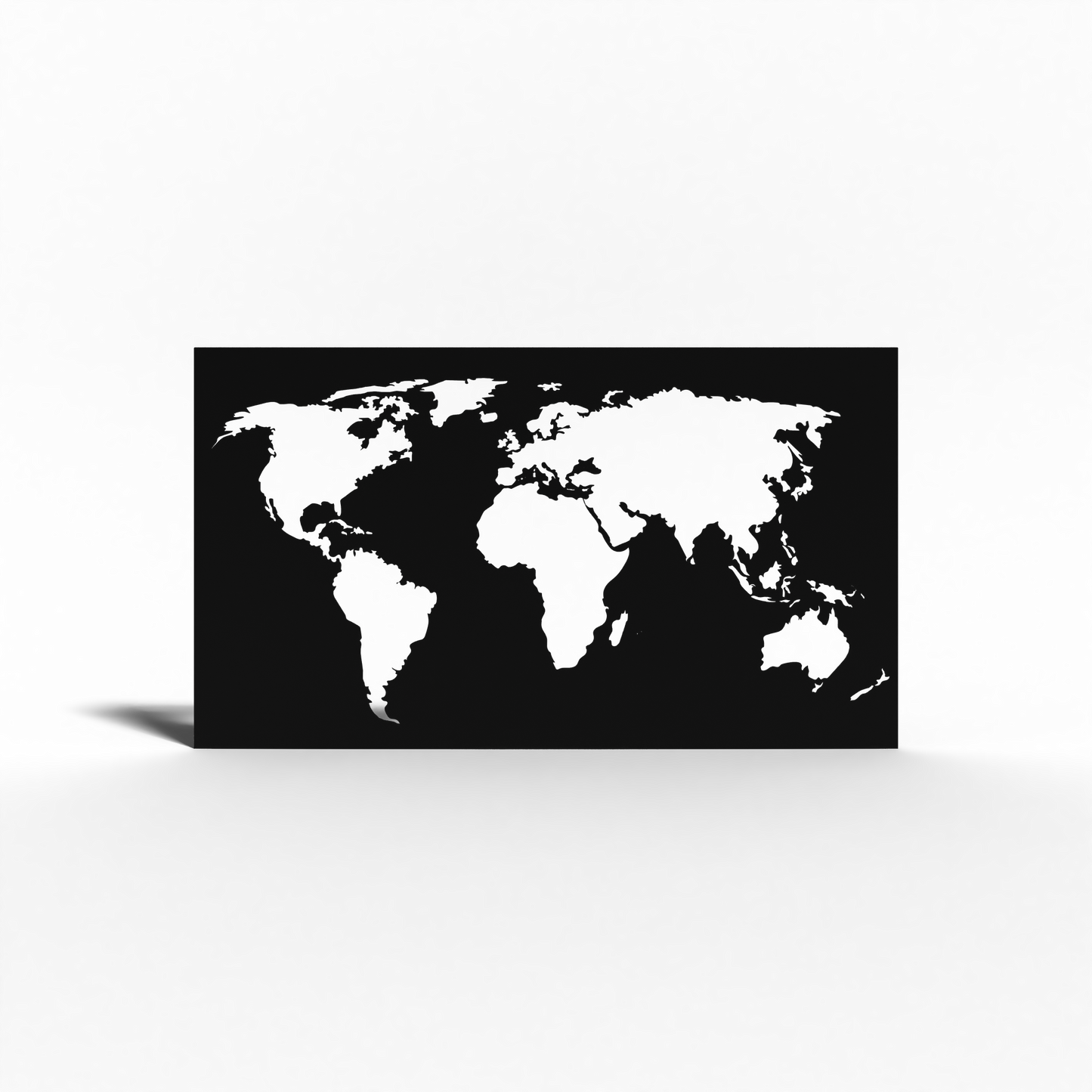 Wandbild Weltkarte